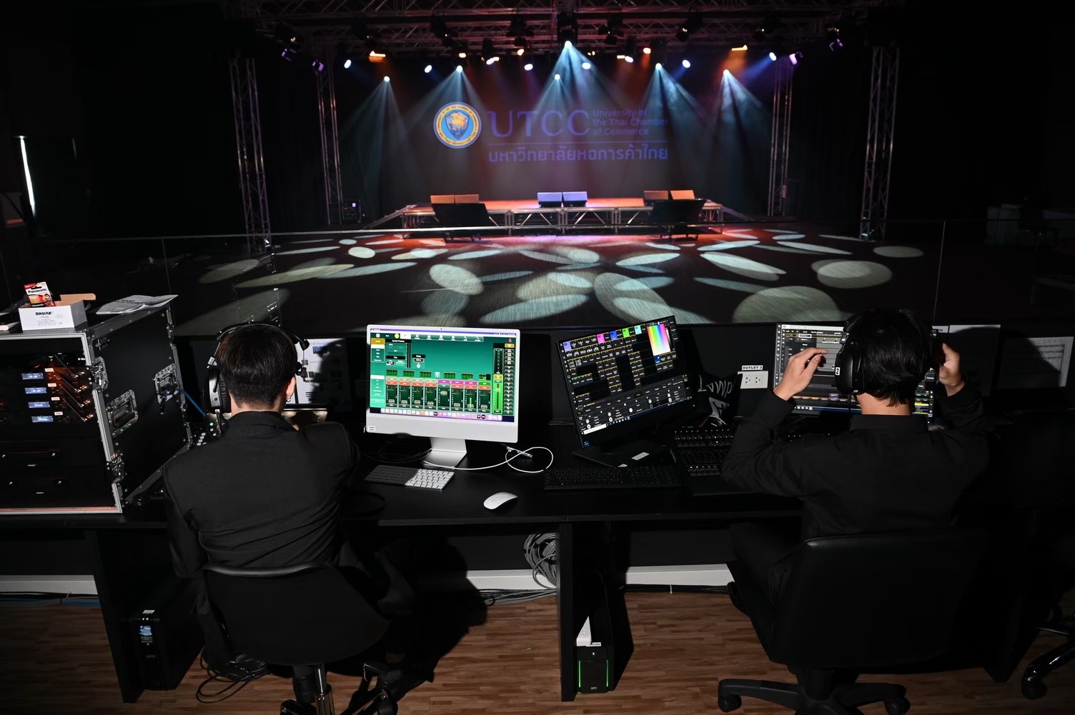 การเรียนการสอนและการฝึกปฏิบัติใน UTCC Event Lab
